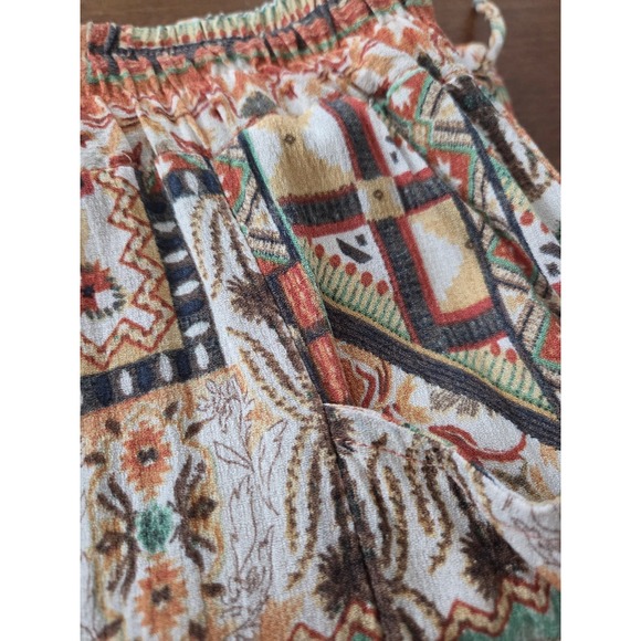 Rachel Zoe Crop Balloon Harem Pants Women's X Large Boho Artsy Ankle Cinch - Picture 12 of 13